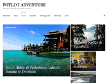 Tablet Screenshot of potlot-adventure.com